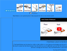 Tablet Screenshot of handi-racker.com